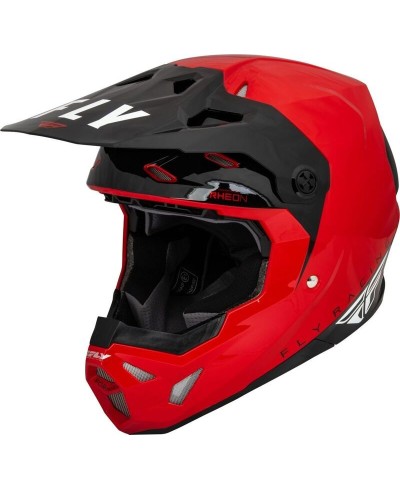Casque FLY RACING Formula CP Slant Rouge/Noir/Blanc S