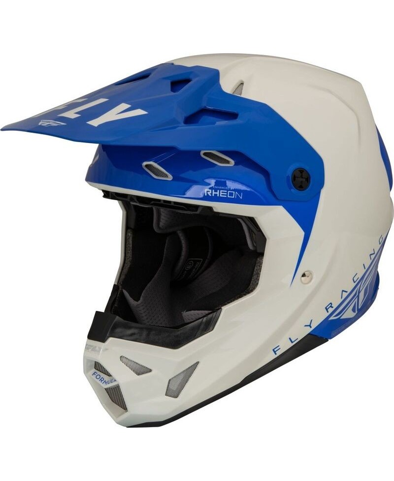Casque FLY RACING Formula CP Slant Gris/Bleu L