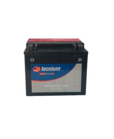 Batterie TECNIUM BTX20L-BS sans entretien avec pack acide