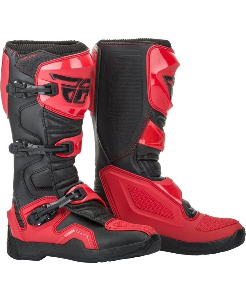 Bottes FLY RACING Maverik Rouge 12-47 - Taille