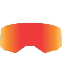 Écran FLY RACING avec fixation pour tear-off - rouge