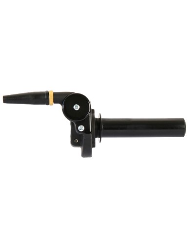 POIGNEE GAZ DOMINO CROSS/ENDURO/HR NOIR SANS REVETEMENT