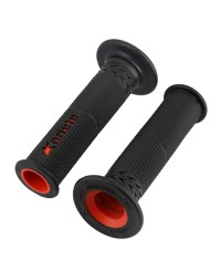 REVETEMENT/POIGNEE ARIETE ESTORIL NOIR/ROUGE (PR)  - 120MM