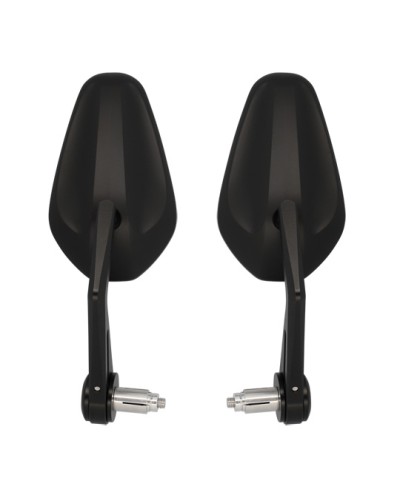 RETRO UNIVERSEL BLACKWAY PHOTON ALUMINIUM NOIR (PR) - HOMOLOGUE CE - MONTAGE EN EMBOUT GUI