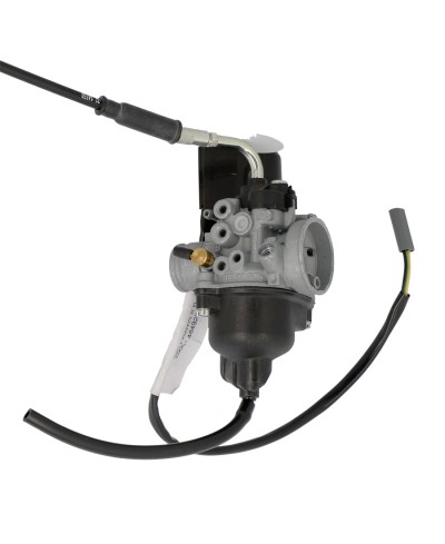 CARBURATEUR DELLORTO PHVA 12 PIAGGIO SOUPLE (GRAISSAGE) STARTER ELEC.