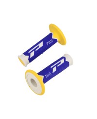 REVETEMENT/POIGNEE PROGRIP 788 BLANC/BLEU/JAUNE (PR) TRIPLE DENSITE 115MM