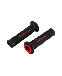 REVETEMENT / POIGNEE DOMINO A010 NOIR/ROUGE (PR) 120MM