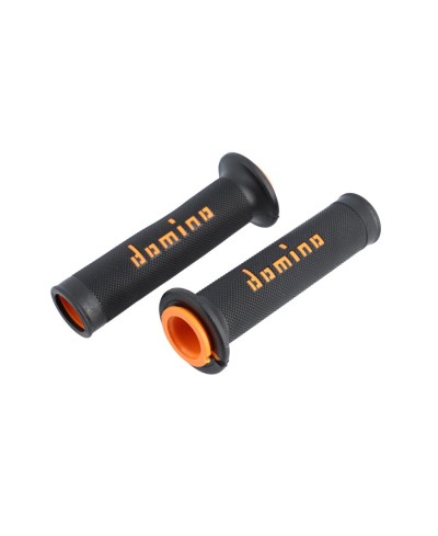 REVETEMENT / POIGNEE DOMINO A010 NOIR/ORANGE (PR) 120MM