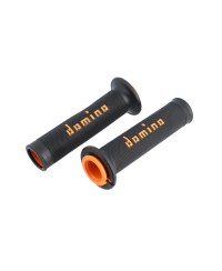 REVETEMENT / POIGNEE DOMINO A010 NOIR/ORANGE (PR) 120MM