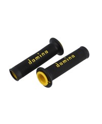 REVETEMENT / POIGNEE DOMINO A010 NOIR/JAUNE (PR) 120MM