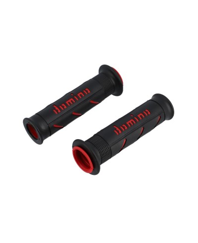 REVETEMENT / POIGNEE DOMINO A250 NOIR/ROUGE (PR) 120MM