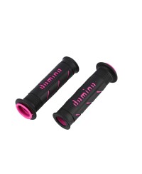 REVETEMENT / POIGNEE DOMINO A250 NOIR/FUSHIA (PR) 120MM