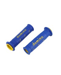 REVETEMENT / POIGNEE DOMINO A250 BLEU/JAUNE (PR) 120MM