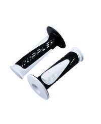REVETEMENT/POIGNEE DOPPLER GRIP RADICAL BLANC/NOIR (PR)