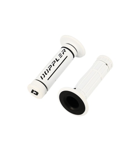 REVETEMENT/POIGNEE DOPPLER GRIP 3D BLANC/NOIR (PR)