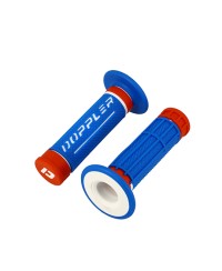 REVETEMENT/POIGNEE DOPPLER GRIP 3D BLEU/BLANC/ROUGE (PR)