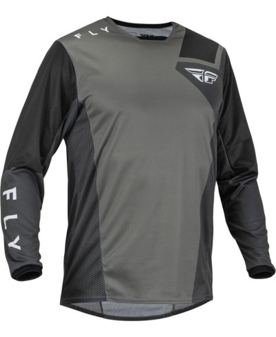 Maillot FLY RACING Kinetic Jet Gris/Noir S