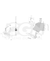 POMPE A HUILE SCOOTER OEM PEUGEOT KISBEE 2T (MIKUNI)