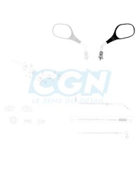 RETRO SCOOTER DROIT OEM PEUGEOT TWEET