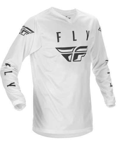 Maillot enfant FLY RACING Universal - blanc