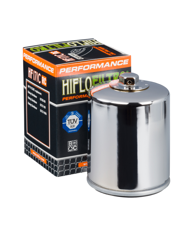 Filtre a huile HIFLOFILTRO Performance chrome - HF171CRC