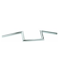 GUIDON CYCLO Z.BARRE LISSE H10 CHROME
