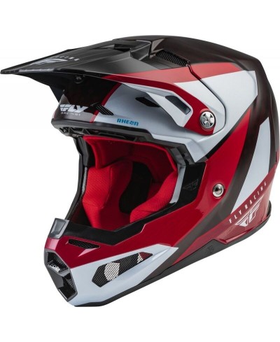 Casque FLY RACING Formula Carbon Prime Rouge/Blanc/Rouge Carbon XL