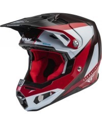 Casque FLY RACING Formula Carbon Prime Rouge/Blanc/Rouge Carbon XL