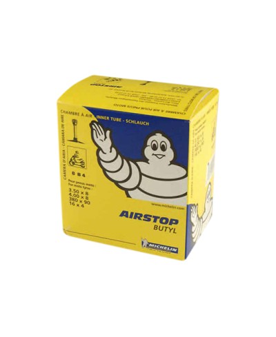 CHAMBRE A AIR SCOOTER 8" 3.50-4.00 X 8 MICHELIN AIRSTOP 8B4 VS