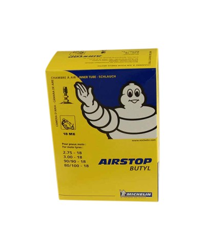 CHAMBRE A AIR MOTO 18" 2.75-3.00 X 18 MICHELIN AIRSTOP 18ME TR4