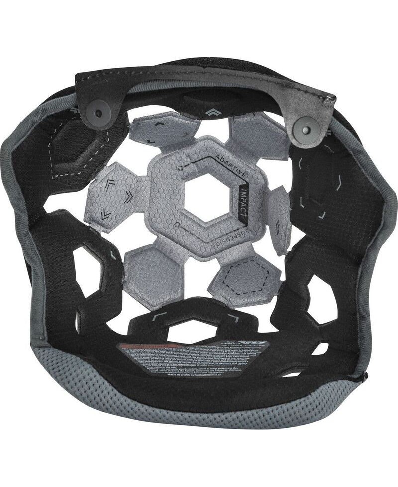 Coiffe FLY RACING Formula - noir/Cool Grey