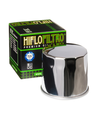Filtre a huile HIFLOFILTRO chrome - HF138C
