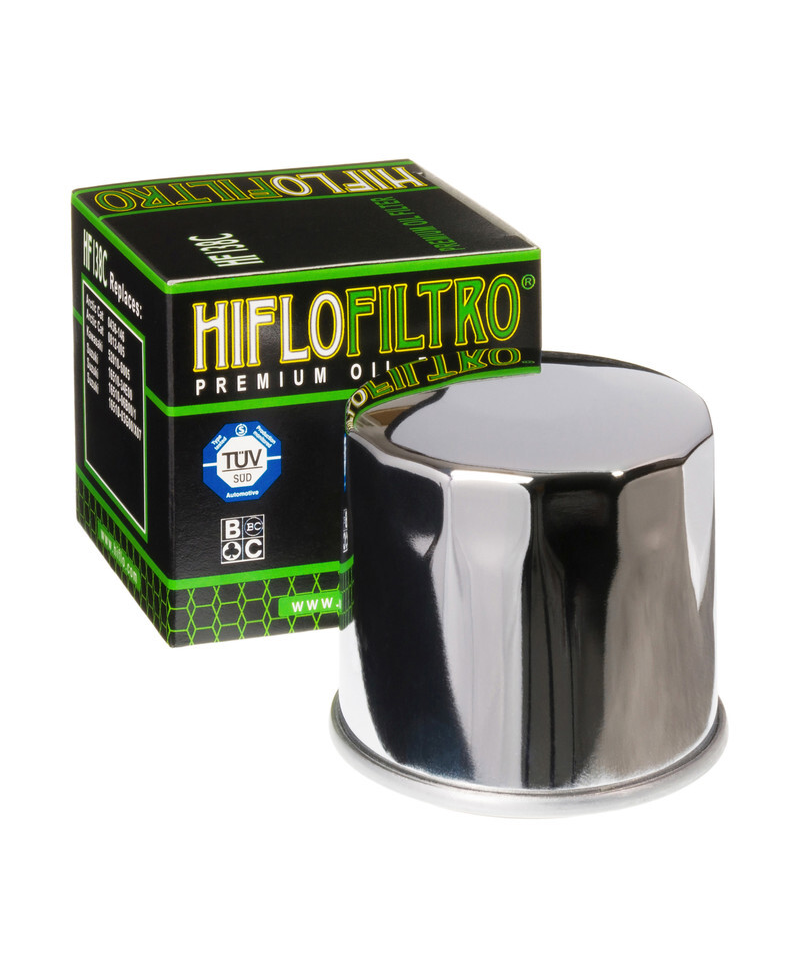 Filtre a huile HIFLOFILTRO chrome - HF138C