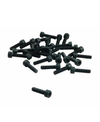 VIS 6 PANS CREUX TC M5X25 BTR NOIR (BOITE DE 100)