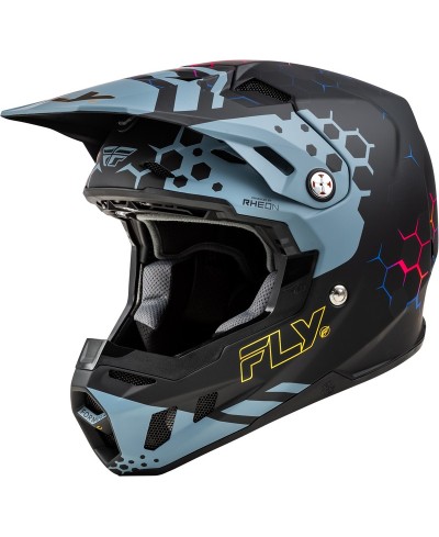 Casque FLY RACING Formula CC Tektonic - noir mat/Slate