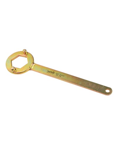 CLE DEMONTE EMBRAYAGE BUZZETTI ADAPT. SCOOT MINARELLI/PEUGEOT/KYMCO/MALAGUTI P/ECROU 38MM