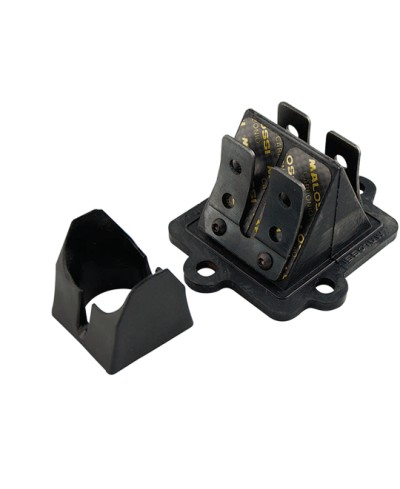 CLAPET SCOOTER MALOSSI VL12 CARBONE ADAPT. NITRO/SR50/F12/OVETTO/MACH G (4 LAMELLES)