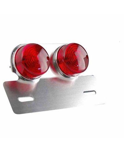 FEU AR UNIVERSEL TUN'R* SUR PLATINE DOUBLE ROND ROUGE (PLATINE ARGENT)