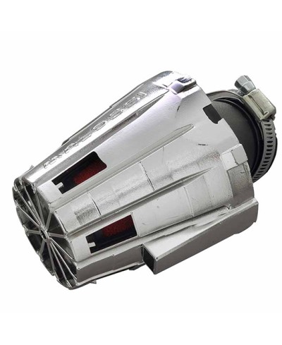 FILTRE A AIR MALOSSI E5 PHBN/PHVA D.30-36 COUVERCLE CHROME (SAUF PEUGEOT)