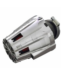 FILTRE A AIR MALOSSI E5 PHBN/PHVA D.30-36 COUVERCLE CHROME (SAUF PEUGEOT)