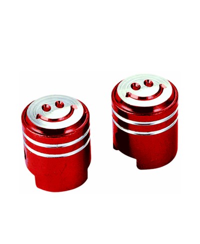 CAPUCHON/BOUCHON VALVE TUN'R PISTON ROUGE (X2)