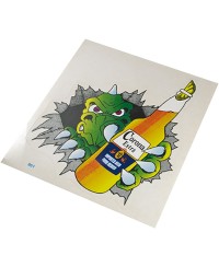 AUTOCOLLANT CORONA EXTRA (14X16CM)