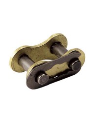 ATTACHE RAPIDE MECABOITE 428 GSX IRIS RENFORCEE OR