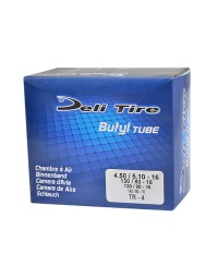 CHAMBRE A AIR MOTO 16" 4.50-5.10 X 16 DELI TIRE U456 TR4