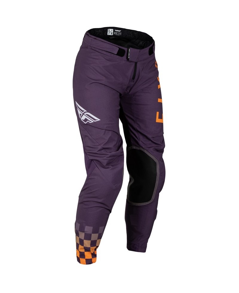 Pantalon femme FLY RACING Lite - Deep Purple/blanc/Neon Coral
