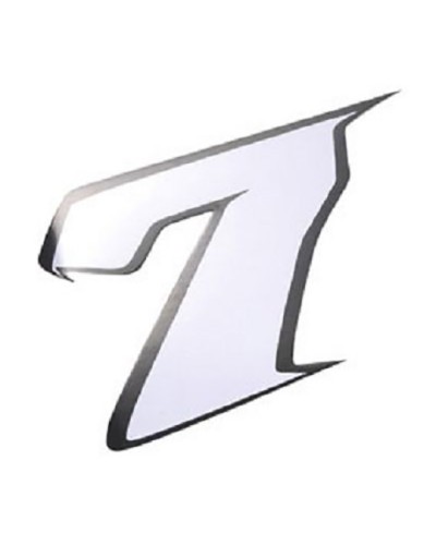 AUTOCOLLANT NUMERO 7 BLANC L 9