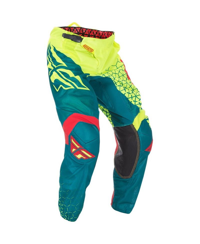 Pantalon FLY RACING Kinetic Trifecta Mesh - Hi-Vis/Teal