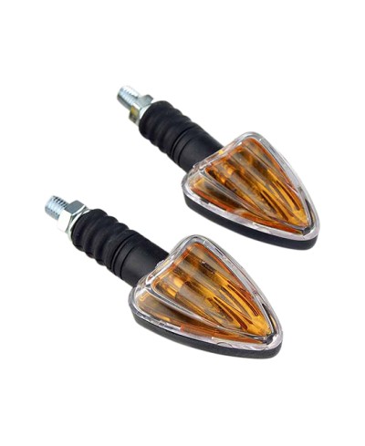 CLIGNOTANT TUN'R TRIANGLE F.COURTE NOIR/TRANSPARENT (PR) HOMOLOGUE CE