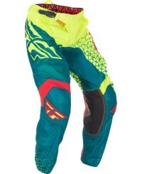 Pantalon FLY RACING Kinetic Trifecta Mesh - Hi-Vis/Teal