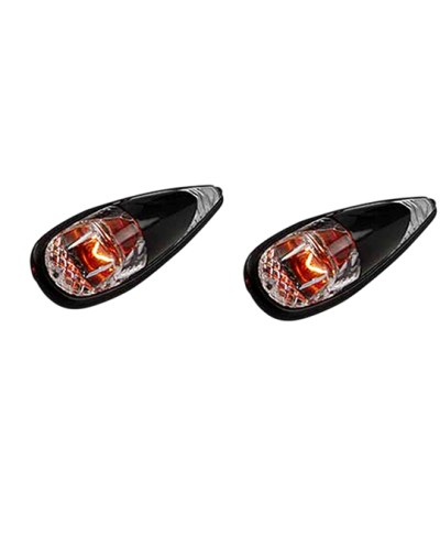 FEU DECORATIF TUN'R* GOUTTE D'EAU MICRO CLIPS ECLAIRAGE ORANGE/NOIR (PR)